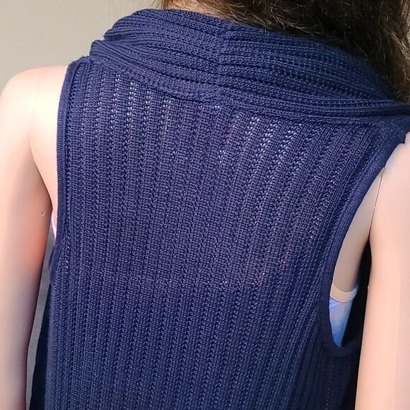 Derek Heart black knitted open cardigan - Picture 7 of 12